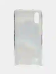 Золотой чехол Samsung Galaxy A01 / M01, Галакси А01 / М01, силиконовый, с мраморным рисунком