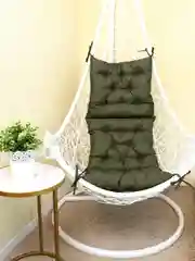 Зелёный хаки матрас на шезлонг,подушка на обувницу,на кресло качалку,на скамейку,прочный, 125 х 50 см