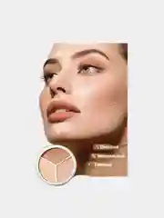 Трехцветный консилер SADOER, контуринг для лица, корректор, скульптор