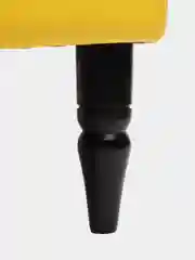 Желтый пуф MONOFIX, БУНО, экокожа
