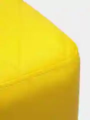 Желтый пуф MONOFIX, БУНО, экокожа