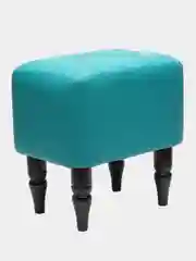 Бирюзовый пуф MONOFIX, БУНО, экокожа