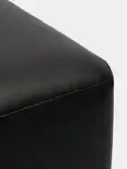 Черный пуф MONOFIX, БАФФ, экокожа