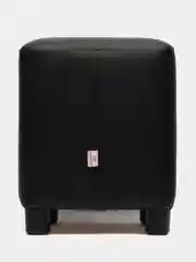 Черный пуф MONOFIX, БАФФ, экокожа