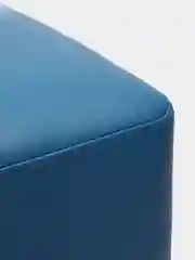 Синий пуф MONOFIX, БАФФ, экокожа
