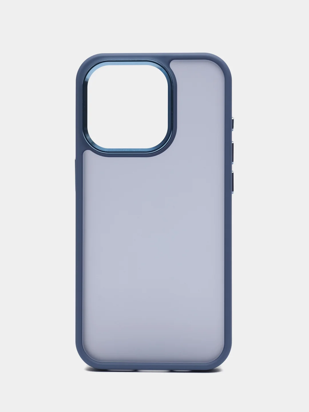 Темно-синий чехол для iPhone 15 Pro, 15 Pro Max, 13, 14 Pro, 16 Pro, 16 Pro max накладка для айфона