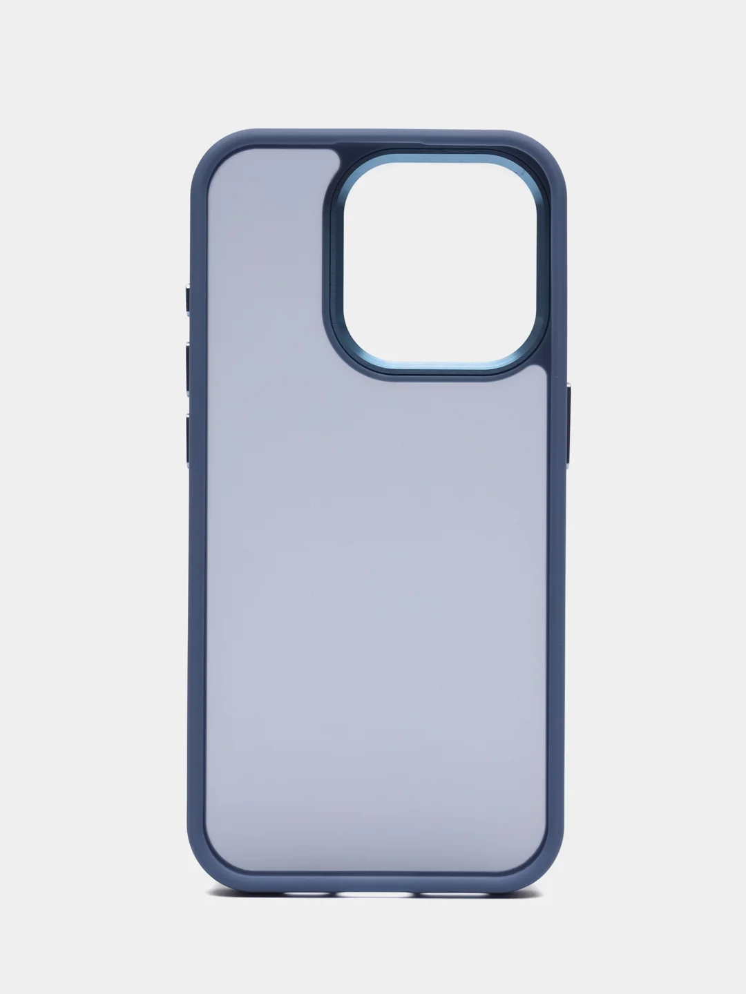 Темно-синий чехол для iPhone 15 Pro, 15 Pro Max, 13, 14 Pro, 16 Pro, 16 Pro max накладка для айфона