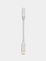 Переходник Lightning (8-pin) - Jack 3.5 мм, белый