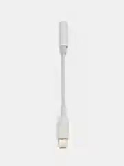 Переходник Lightning (8-pin) - Jack 3.5 мм, белый