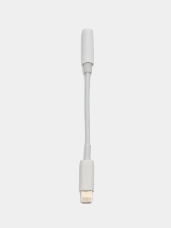 Переходник Lightning (8-pin) - Jack 3.5 мм, белый