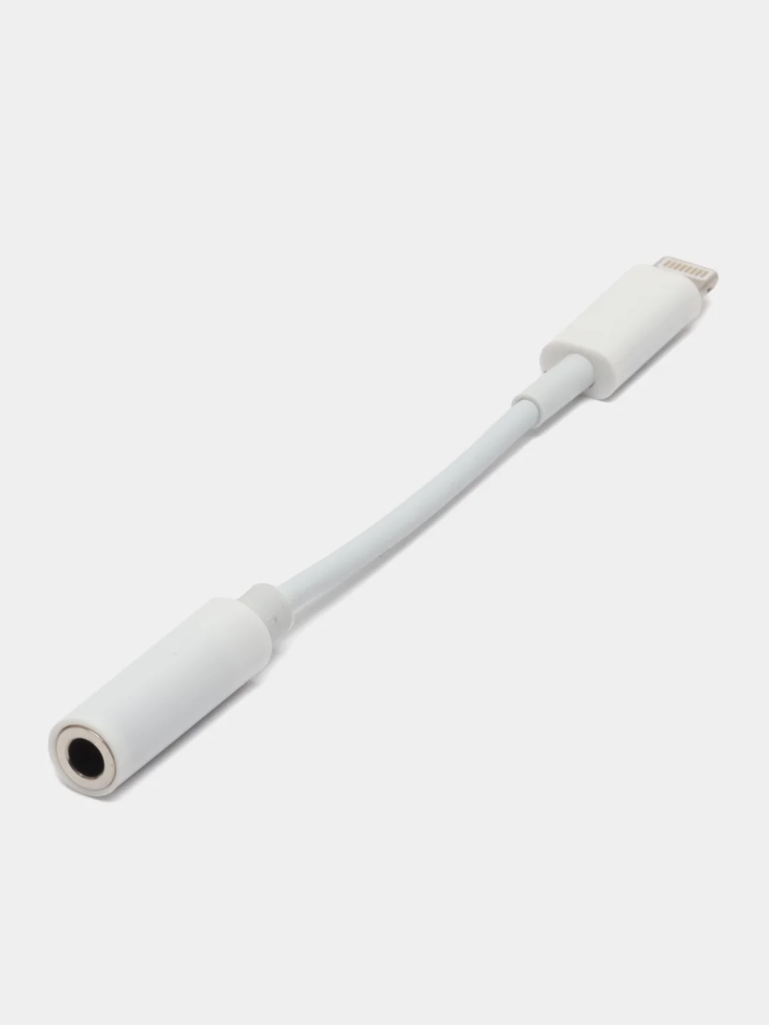 Переходник Lightning (8-pin) - Jack 3.5 мм, белый