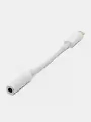 Переходник Lightning (8-pin) - Jack 3.5 мм, белый