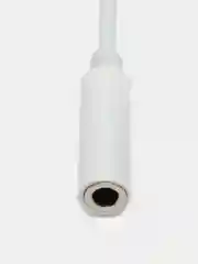 Переходник Lightning (8-pin) - Jack 3.5 мм, белый