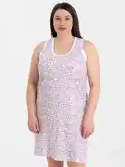 Розовый ночная сорочка 100% хлопок