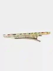 Зеленый заколки и резинки - 7 штук набор