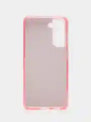 Розовый чехол блестящий Samsung Galaxy S21, накладка c блёстками Самсунг S 21