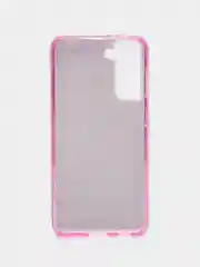 Лавандовый чехол блестящий Samsung Galaxy S21, накладка c блёстками Самсунг S 21
