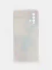 Ледяной силиконовый чехол на Xiaomi Redmi 9T / Редми 9Т прозрачный, с рисунком, защита камеры