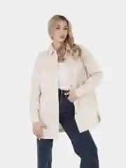 Молочный куртка женская МЕГА ОВЕРСАЙЗ