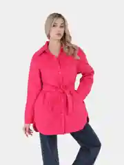 Фуксия куртка женская МЕГА ОВЕРСАЙЗ