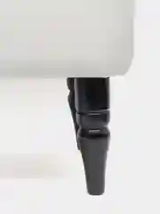 Белый пуф MONOFIX, БУНО, экокожа