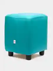 Бирюзовый пуф MONOFIX, БАФФ, экокожа