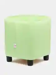 Салатовый пуф MONOFIX, БАФФ, экокожа