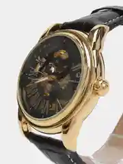 Золотой часы механические, наручные, мужские, FORSINING 1526, скелетон, с автоподзаводом, водостойкие