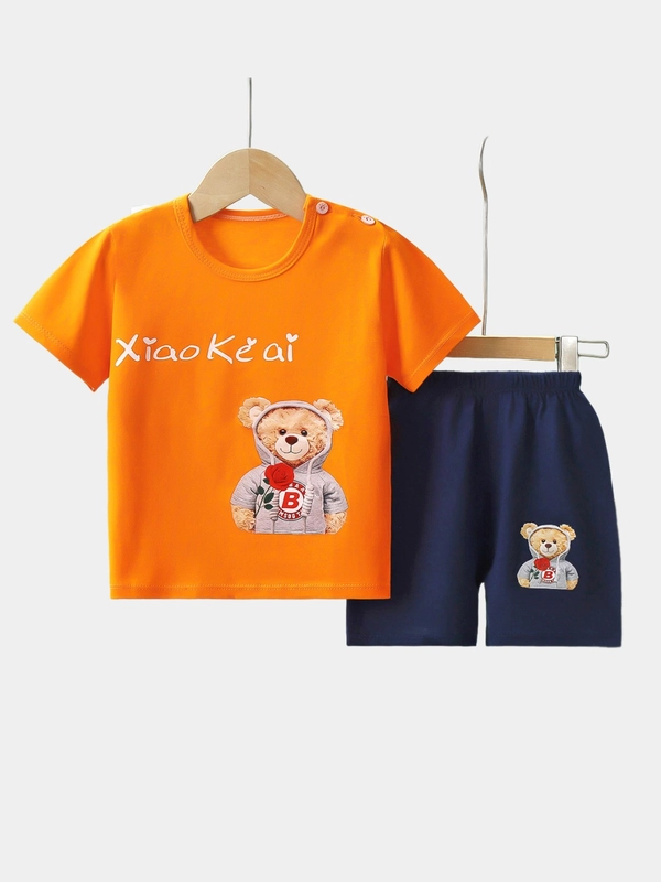 Костюм футболка и шорты, комплект для мальчика