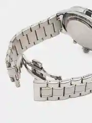 Серебряный часы наручные мужские CHENXI CX-907 с хронографом, водостойкие