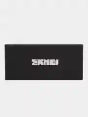 Серебряный часы наручные мужские SKMEI 9296 с хронографом. Водостойкие