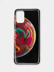 Тёмно-розовый чехол Xiaomi Poco M3 с рисунком животные (Сяоми Поко М3 фламинго, тигр, леопард)