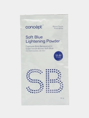 Concept Blond Touch Soft Blue lightening powder Порошок для осветления волос, 30 г