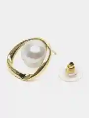 Золотой золотые серьги с жемчужными вставками / Серьги с жемчугом