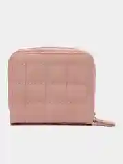 Розовый кошелёк женский/Женский стёганый кошелек