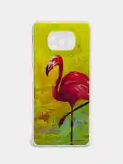 Лимонный чехол силиконовый для Xiaomi Poco X3 NFC/ Poco X3 Pro (Сяоми Поко Х3 Про), с рисунком