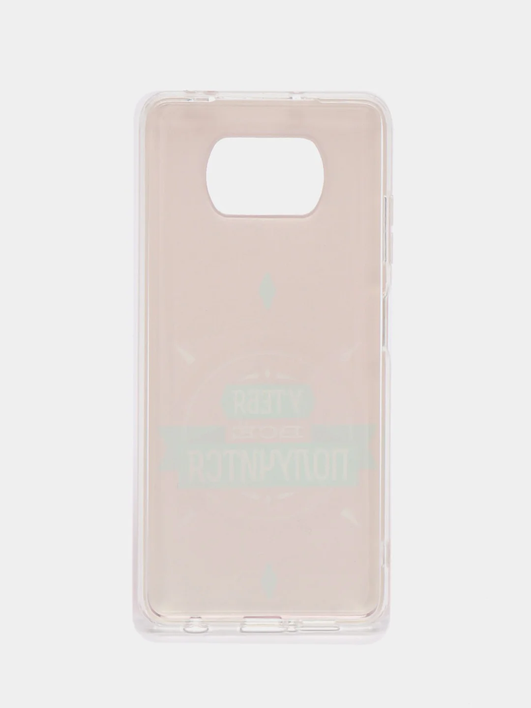 Коралловый чехол силиконовый для Xiaomi Poco X3 NFC/ Poco X3 Pro (Сяоми Поко Х3 Про), с рисунком