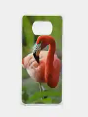 Зеленый чехол силиконовый для Xiaomi Poco X3 NFC/ Poco X3 Pro (Сяоми Поко Х3 Про), с рисунком