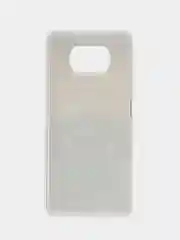 Бежевый меланж чехол силиконовый для Xiaomi Poco X3 NFC/ Poco X3 Pro (Сяоми Поко Х3 Про), с рисунком
