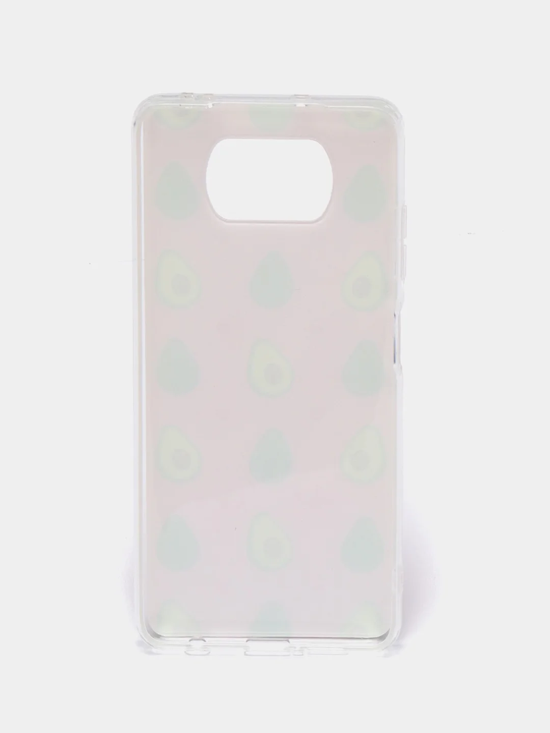Розовый чехол силиконовый для Xiaomi Poco X3 NFC/ Poco X3 Pro (Сяоми Поко Х3 Про), с рисунком