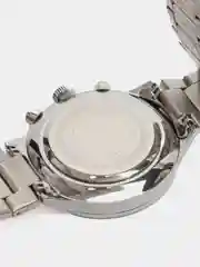 Серебряный часы наручные мужские CHENXI CX-907 с хронографом, водостойкие