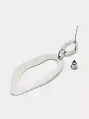 Золотой серьги металлические