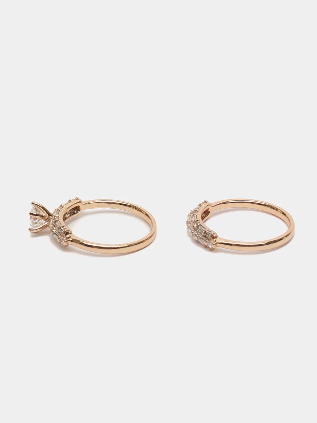 Желтый кольца парные золочение Xuping Jewelry
