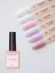 Набор гель-лаков нюд TNL Camouflage Creme, 6 шт