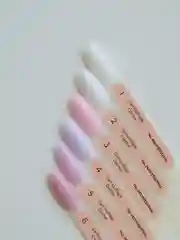 Набор гель-лаков нюд TNL Camouflage Creme, 6 шт
