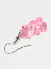 Конфетный серьги с мишкой