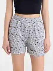 Серый меланж шорты домашние Оnstyle, хлопок 100%
