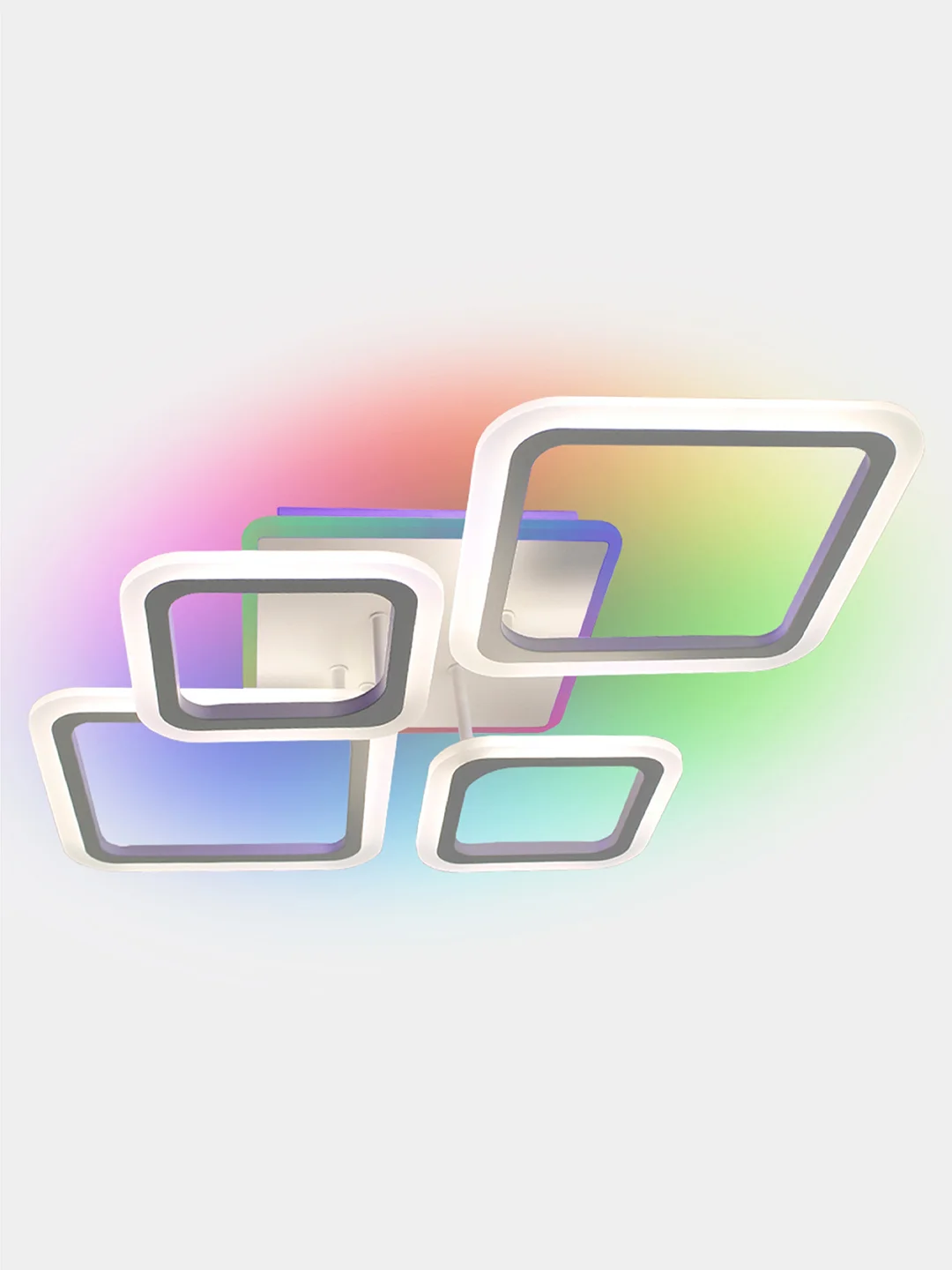 Управляемая потолочная люстра светодиодная с пультом Estares Oval RGB 75W ,до 20 кв.м