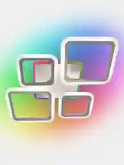 Управляемая потолочная люстра светодиодная с пультом Estares Oval RGB 75W ,до 20 кв.м