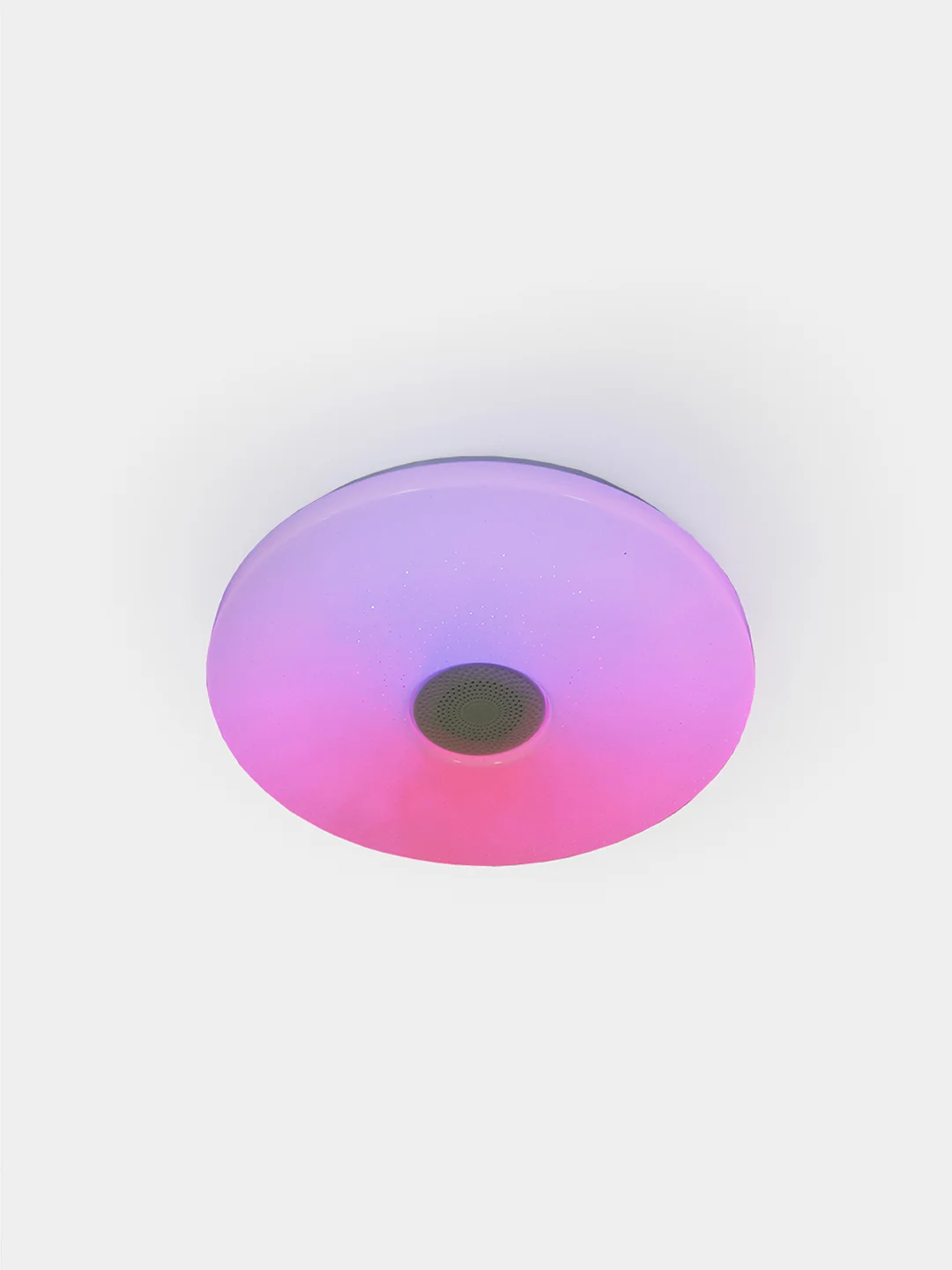 Белый управляемая потолочная светодиодная люстра с пультом Estares A-play40W RGB муз ,до 15 кв.м